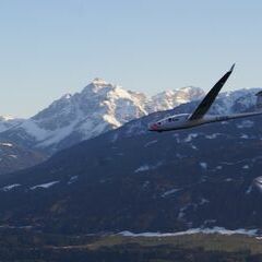 Flugwegposition um 15:50:42: Aufgenommen in der Nähe von Gemeinde Sölden, Österreich in 3064 Meter